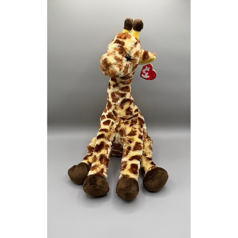 Ty CLASSIC Hightop the Giraffe Plush‎ Stuffed Animal Brown Tan Spotted 2018 14"